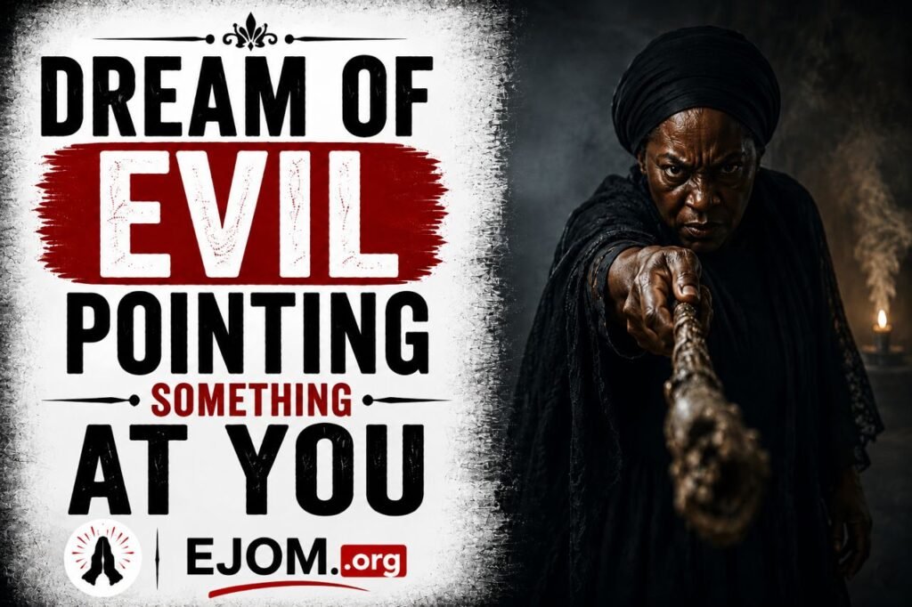 Dream Of Evil Pointing A Weapon At You