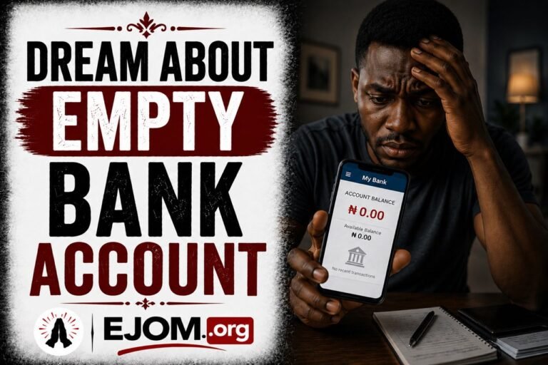 Dream About Empty Bank Account