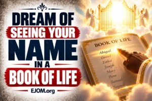 Dream Of Seeing Your Name In A Book Of Life      