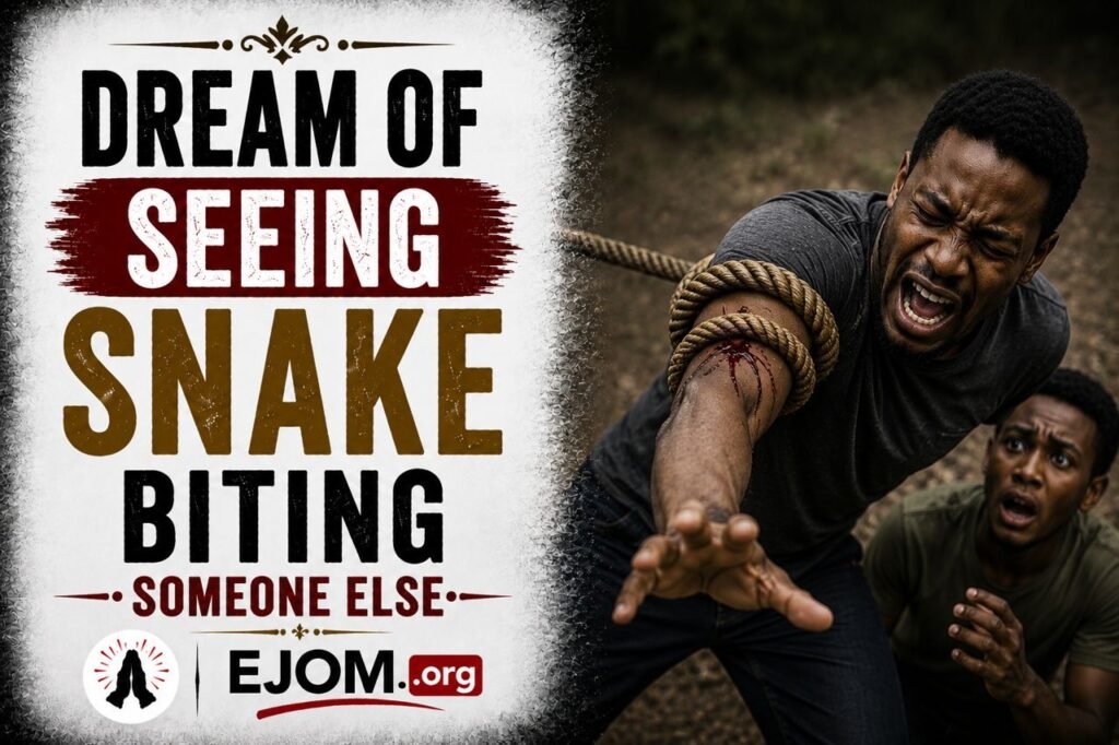 Dream Of Seeing Snake Biting Someone Else