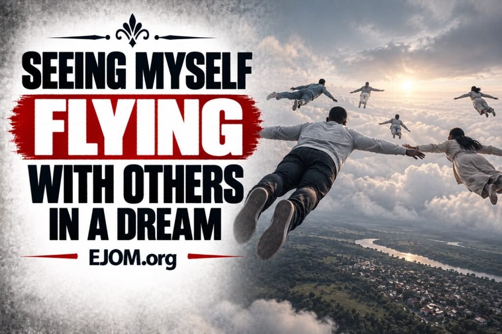 Seeing Myself Flying With Others In A Dream