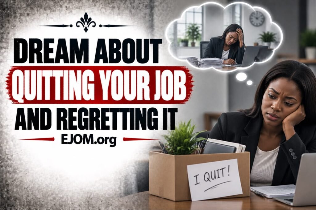 Dream About Quitting Your Job And Regretting It