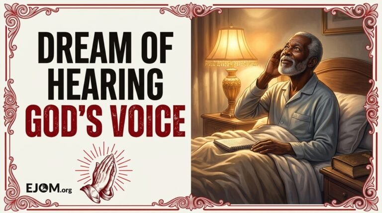 Dream Of Hearing God’s Voice