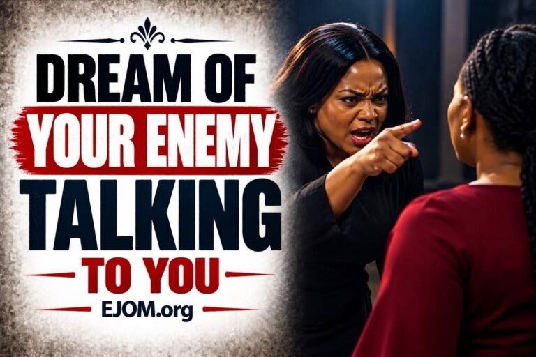 Dream Of Your Enemy Talking To You